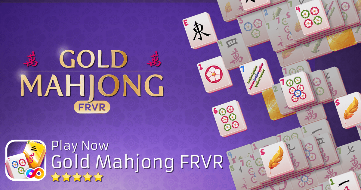 Gold Mahjong FRVR - Free Mah Jong with a golden twist